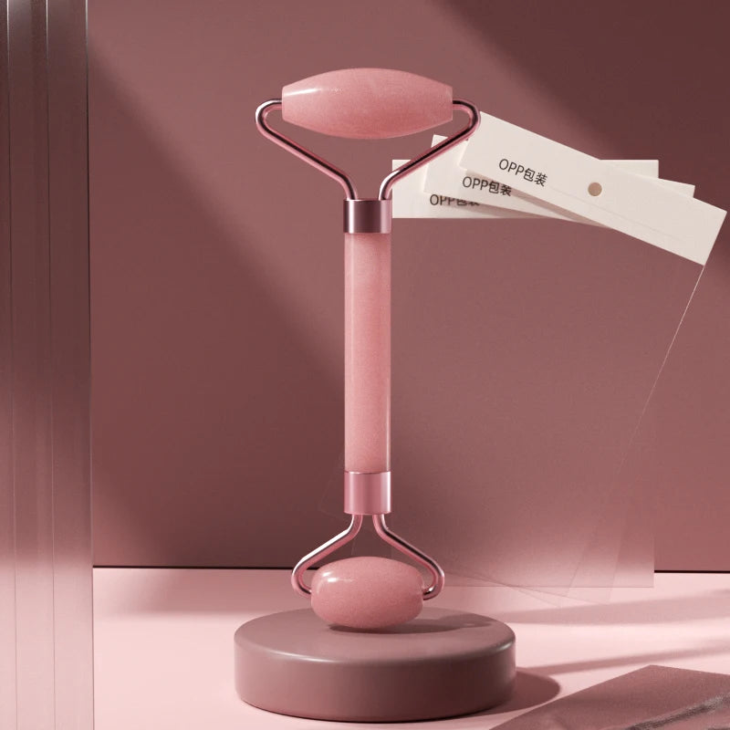 Roller Visage & Cou – Massage Résine Premium | Décongestion, Glow & Relaxation