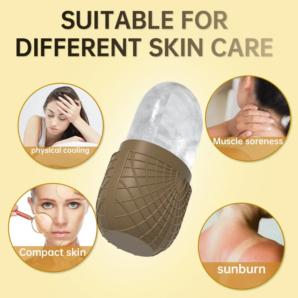 Ice Ball Lifting – Spheres Raffermissantes en Silicone | Massage Visage, Contours & Anti-Imperfections